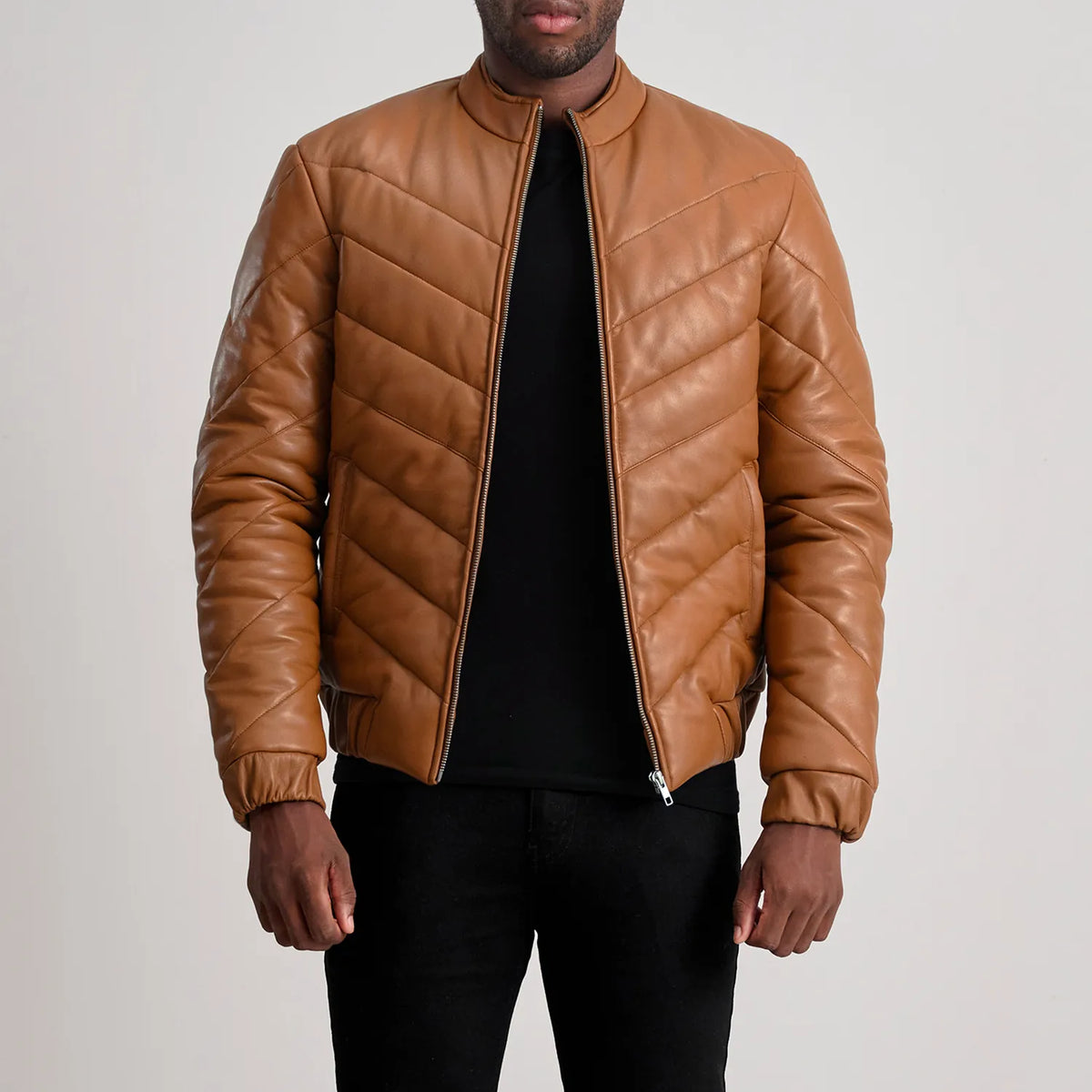 Travis Lederjacke für Herren – Zusätzliche Produktansicht 1