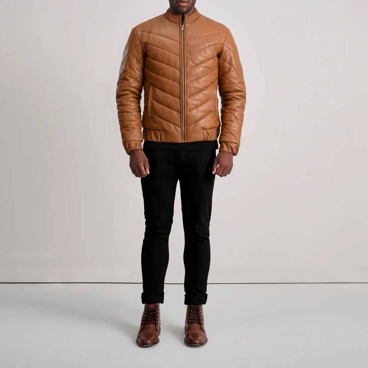 Travis Lederjacke für Herren – Zusätzliche Produktansicht 3