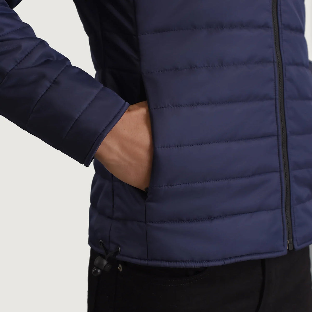 Innenansicht Showing Quilted Viscose Lining &amp; Zwei Innentaschen