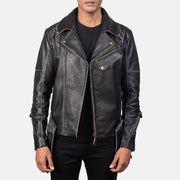 Echtes Rindleder Grain Texture &amp; Heavy-Duty Seam Stitching Detail