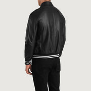 Walton Varsity Lederjacke für Herren – Zusätzliche Produktansicht 5