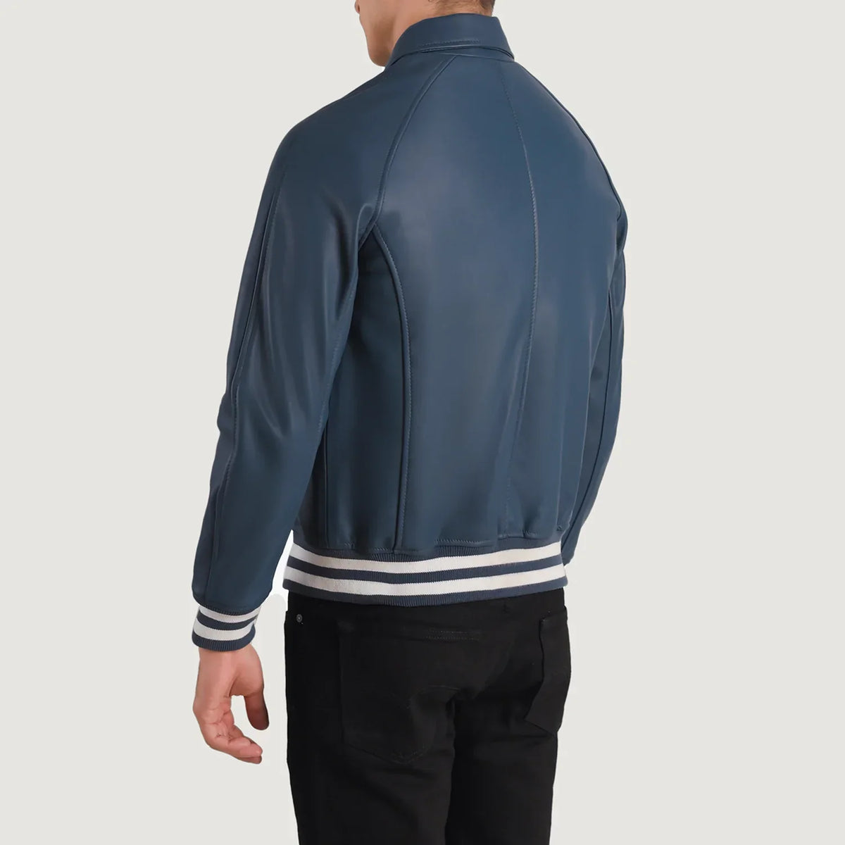 Walton Varsity Lederjacke für Herren – Zusätzliche Produktansicht 6