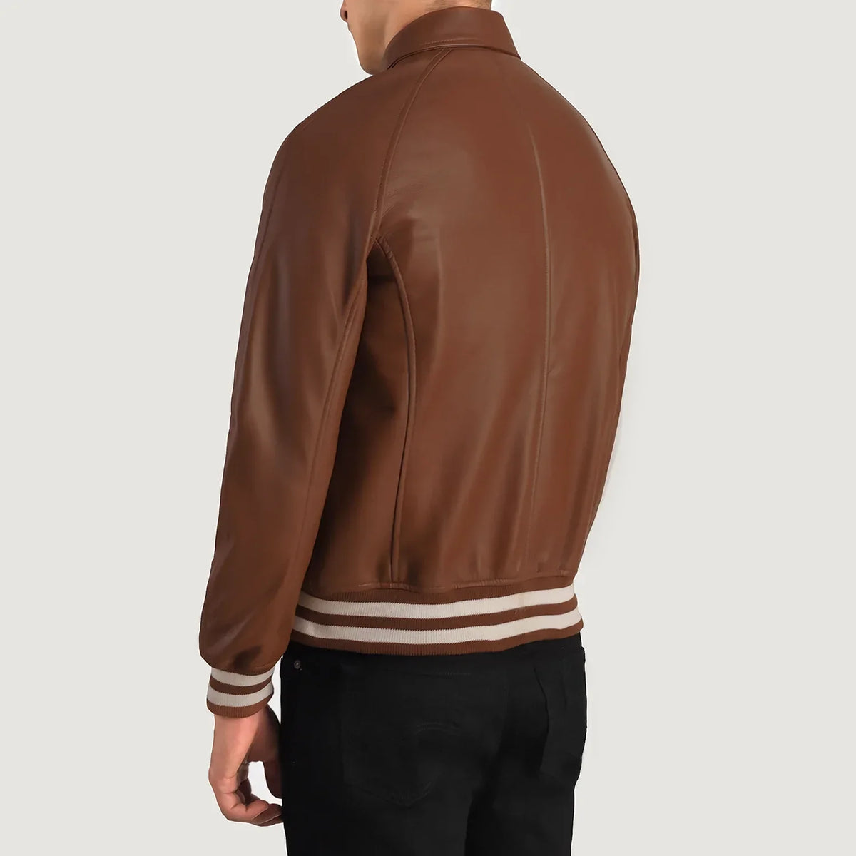 Walton Varsity Lederjacke für Herren – Zusätzliche Produktansicht 5