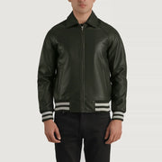 Walton Varsity Lederjacke für Herren – Zusätzliche Produktansicht 1