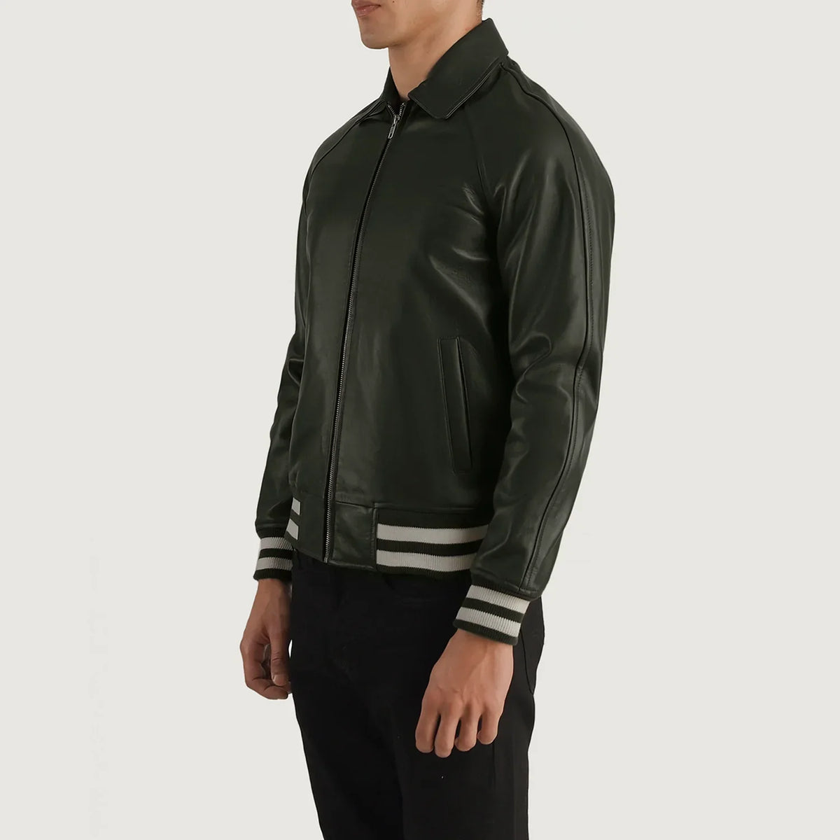 Walton Varsity Lederjacke für Herren – Zusätzliche Produktansicht 2
