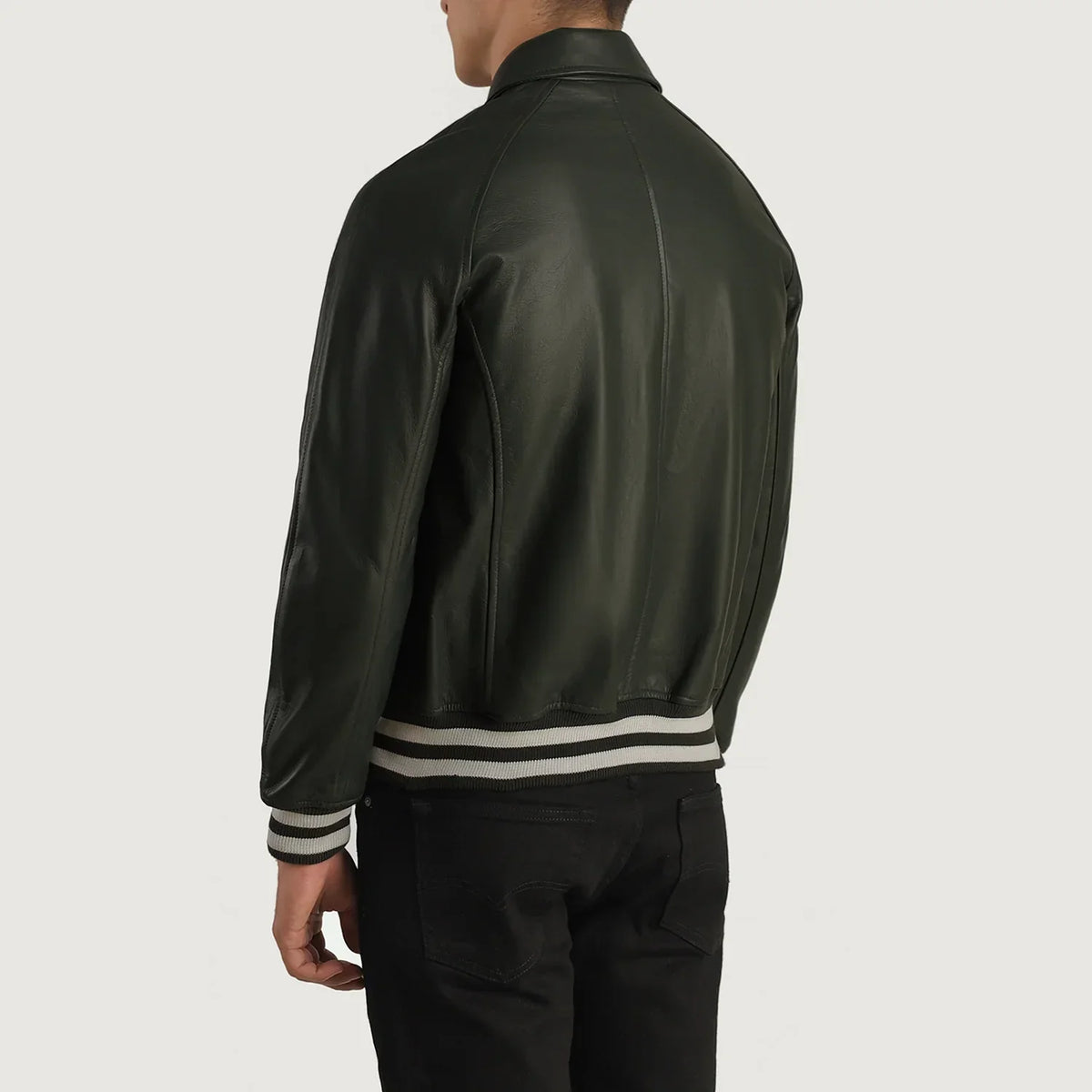 Walton Varsity Lederjacke für Herren – Zusätzliche Produktansicht 5