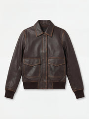 
Westa A-2 Leder-Bomberjacke für Damen – alternate product view 4
