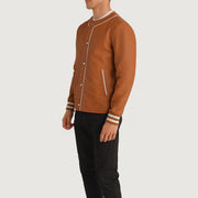 Willis Varsity Lederjacke für Herren – Zusätzliche Produktansicht 2