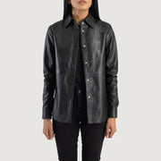 Zenith Shirt Lederjacke für Damen – Zusätzliche Produktansicht 1