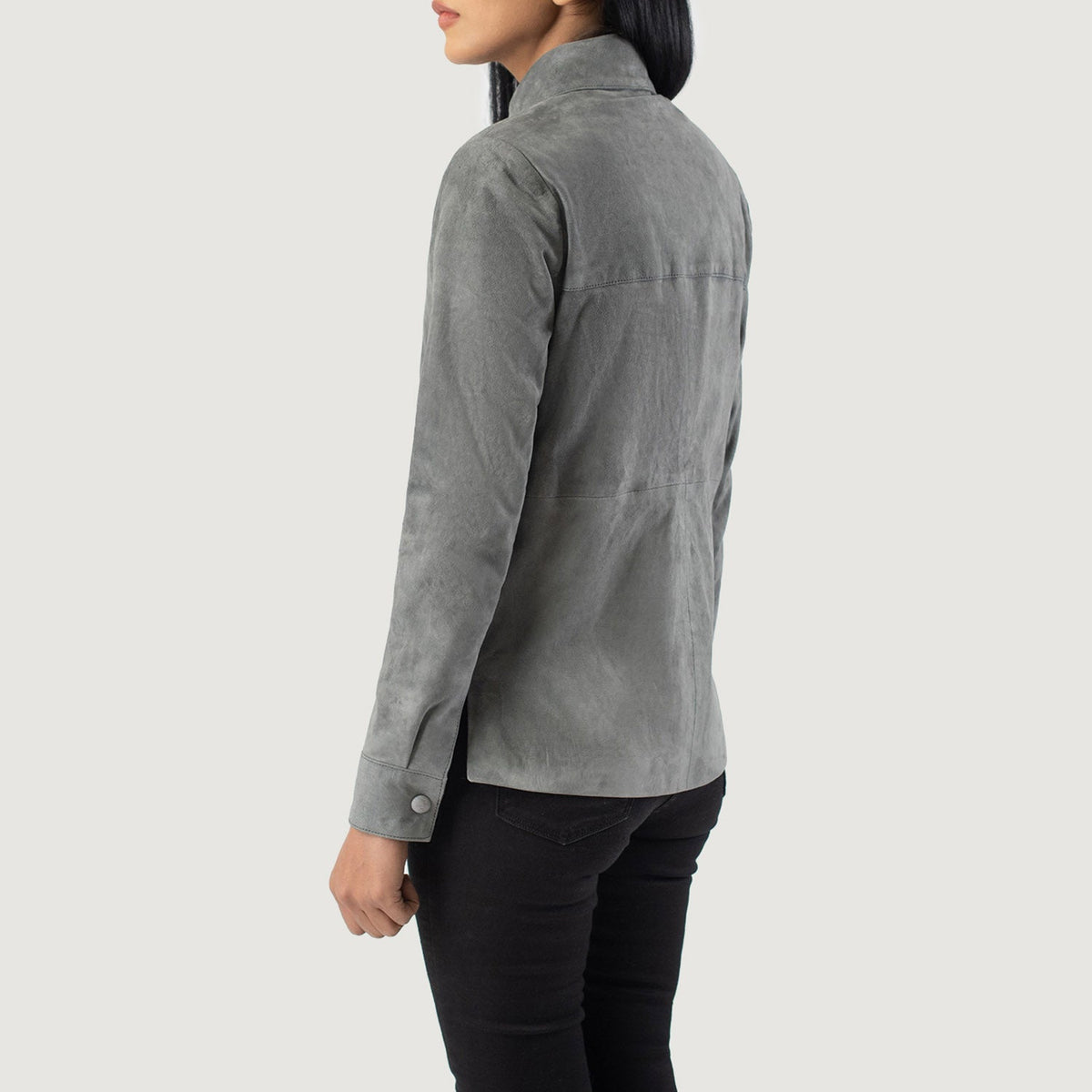 Zenith Shirt Lederjacke für Damen – Zusätzliche Produktansicht 5