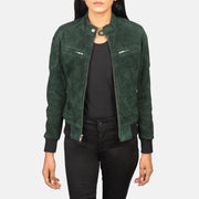
Zenna Leder-Bomberjacke für Damen – alternate product view 1